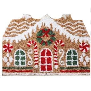 NEW Festive Gingerbread House Doormat